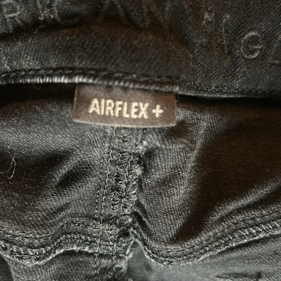 American Eagle Airflex black jeans 34x33 - Picture 3 of 5